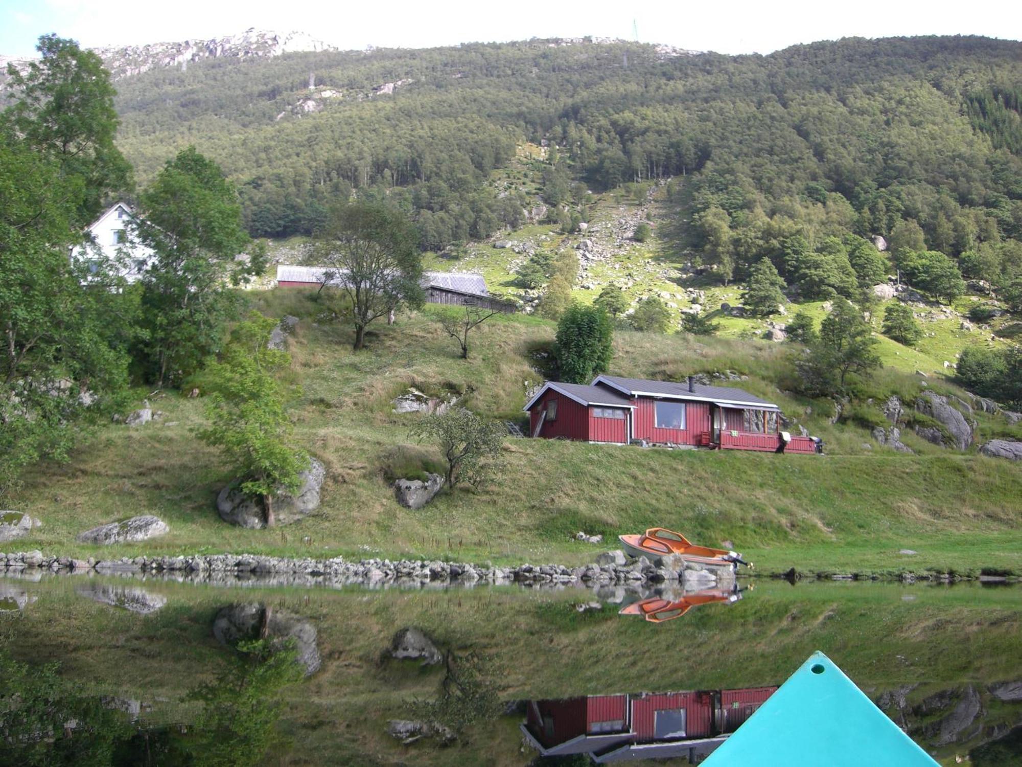 Hytte Ved Preikestolen Forsand Exteriör bild