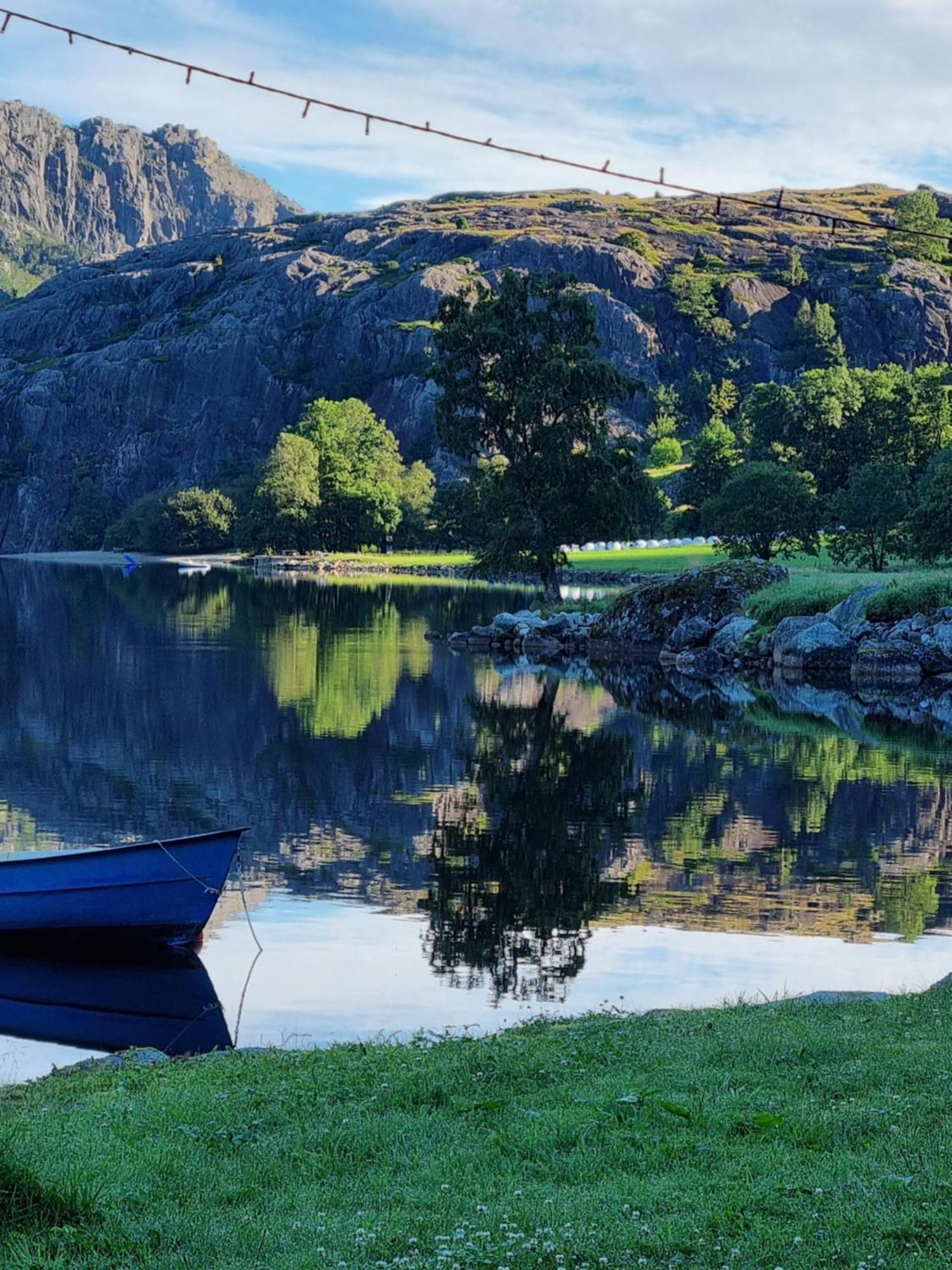 Hytte Ved Preikestolen Forsand Exteriör bild