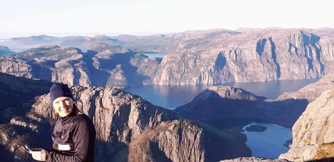 Hytte Ved Preikestolen Forsand Exteriör bild