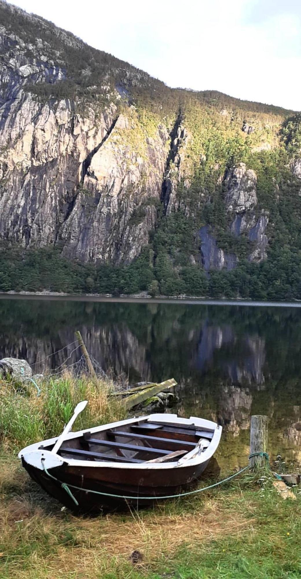 Hytte Ved Preikestolen Forsand Exteriör bild