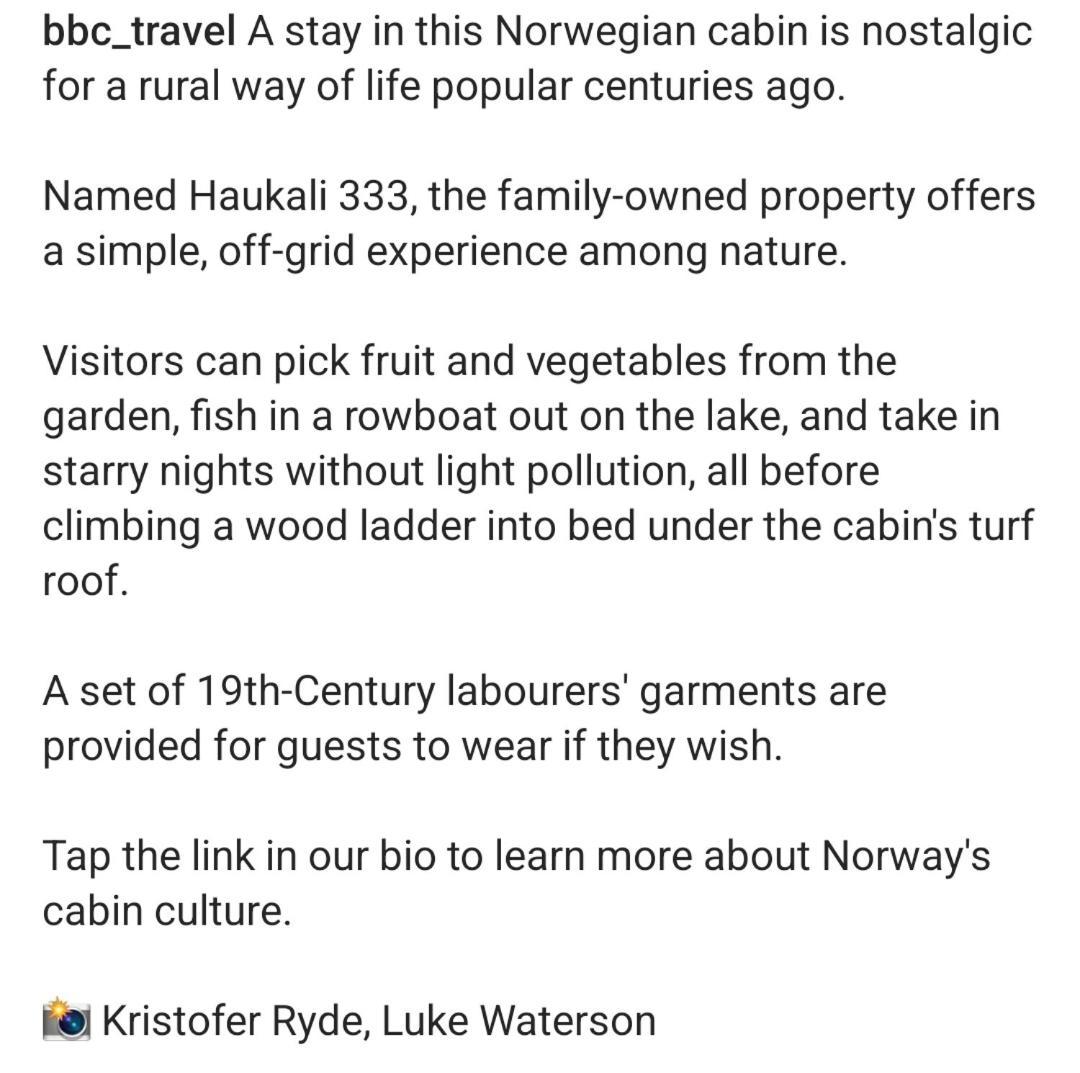 Hytte Ved Preikestolen Forsand Exteriör bild