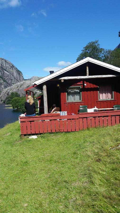 Hytte Ved Preikestolen Forsand Exteriör bild